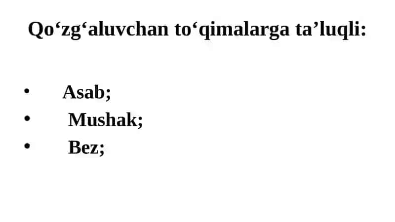 Qo‘zg‘aluvchan to‘qimalardagi bioelektrik xodisalar 4
