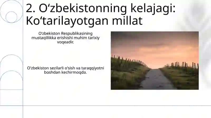 O'zbekistonning Mustaqillikka Yoli 4