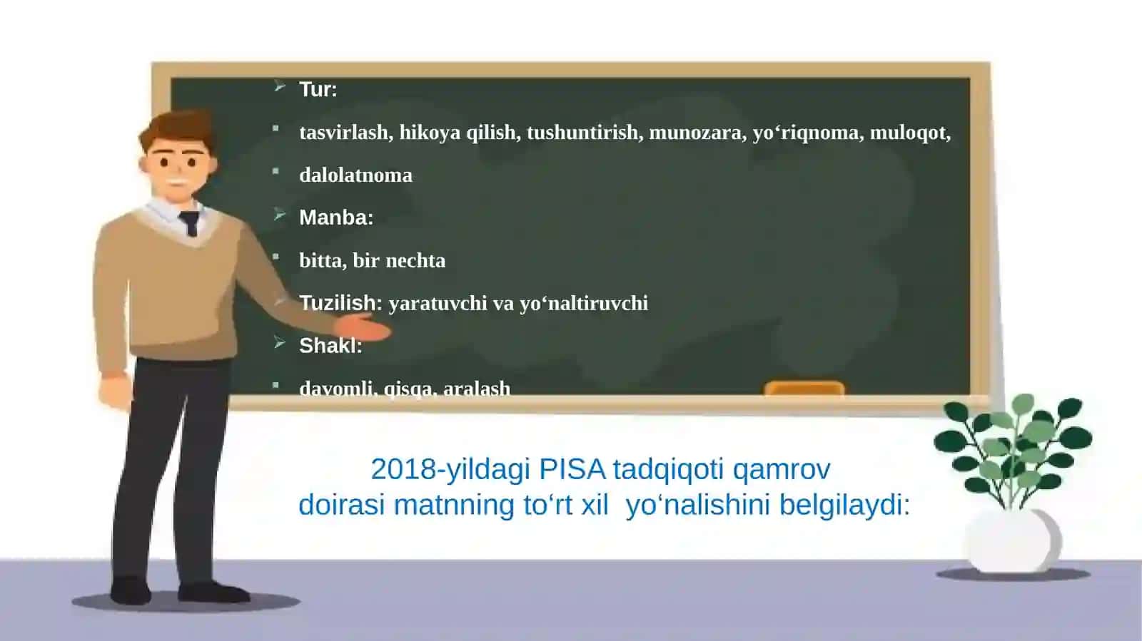 Matematika fanio‘qituvchisiNizomova Layloning PISAxalqaro tadqiqotlari 4