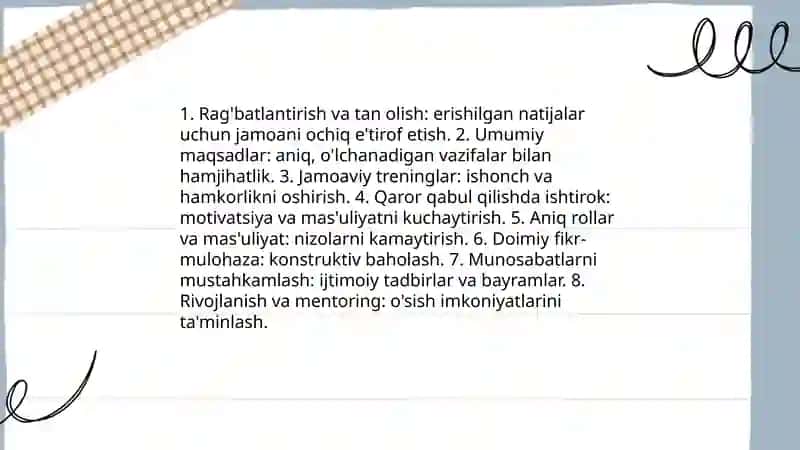 SHAXSLAR GURUHLAR MOTIVATSIYA BERISH VA TASHKILOT MISOLIDA ERITISH 4