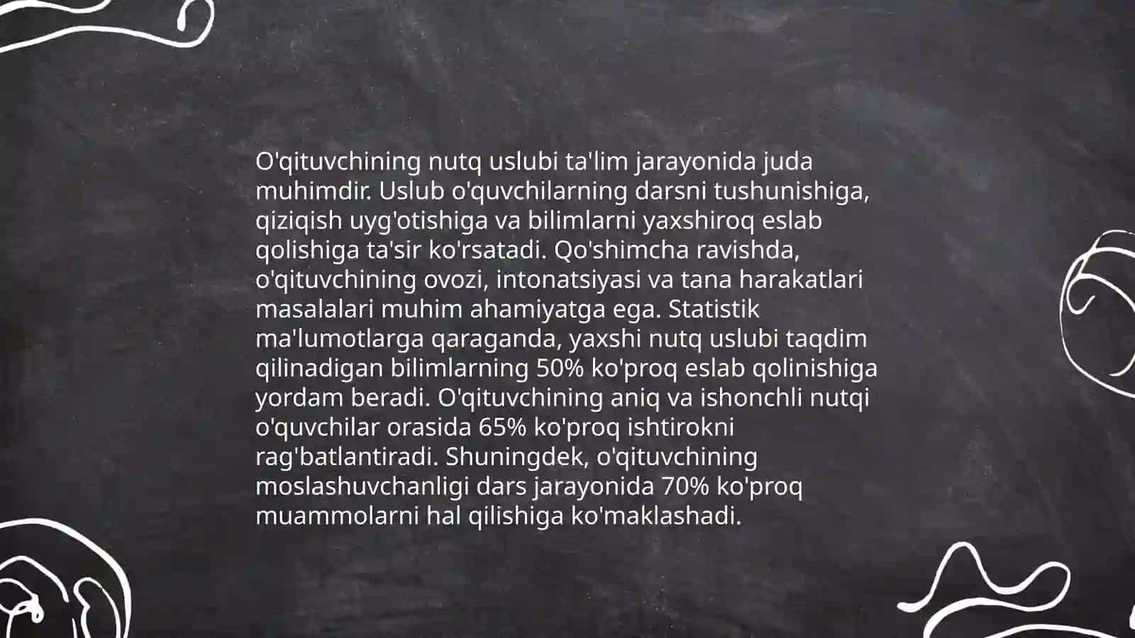 Oʻqituvchining nutqiy madaniyati 4