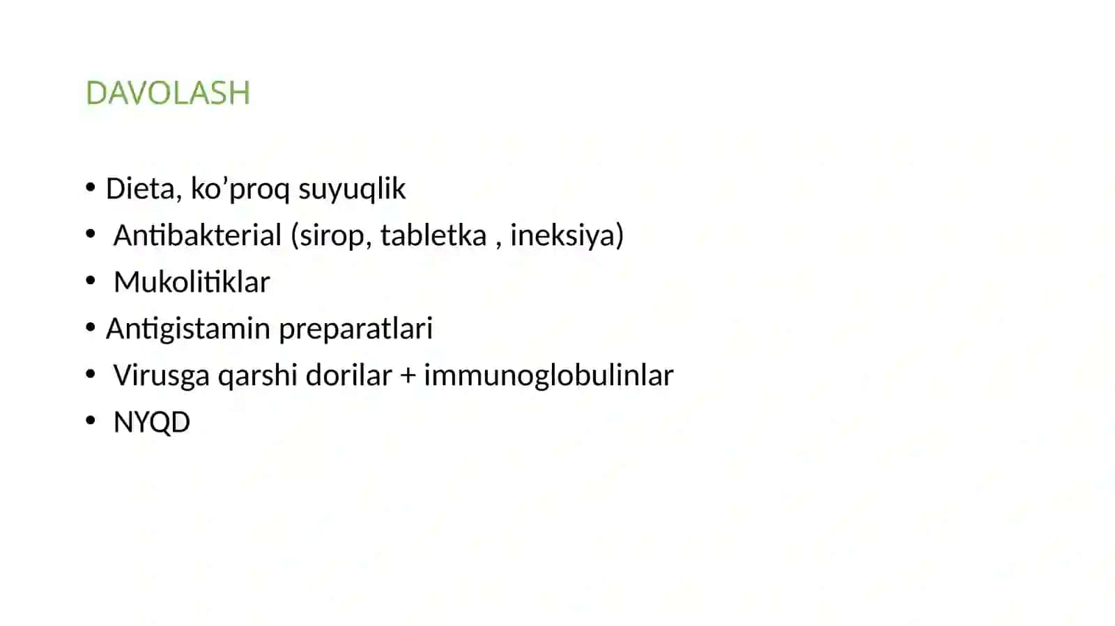 O’tkir bronxit 4