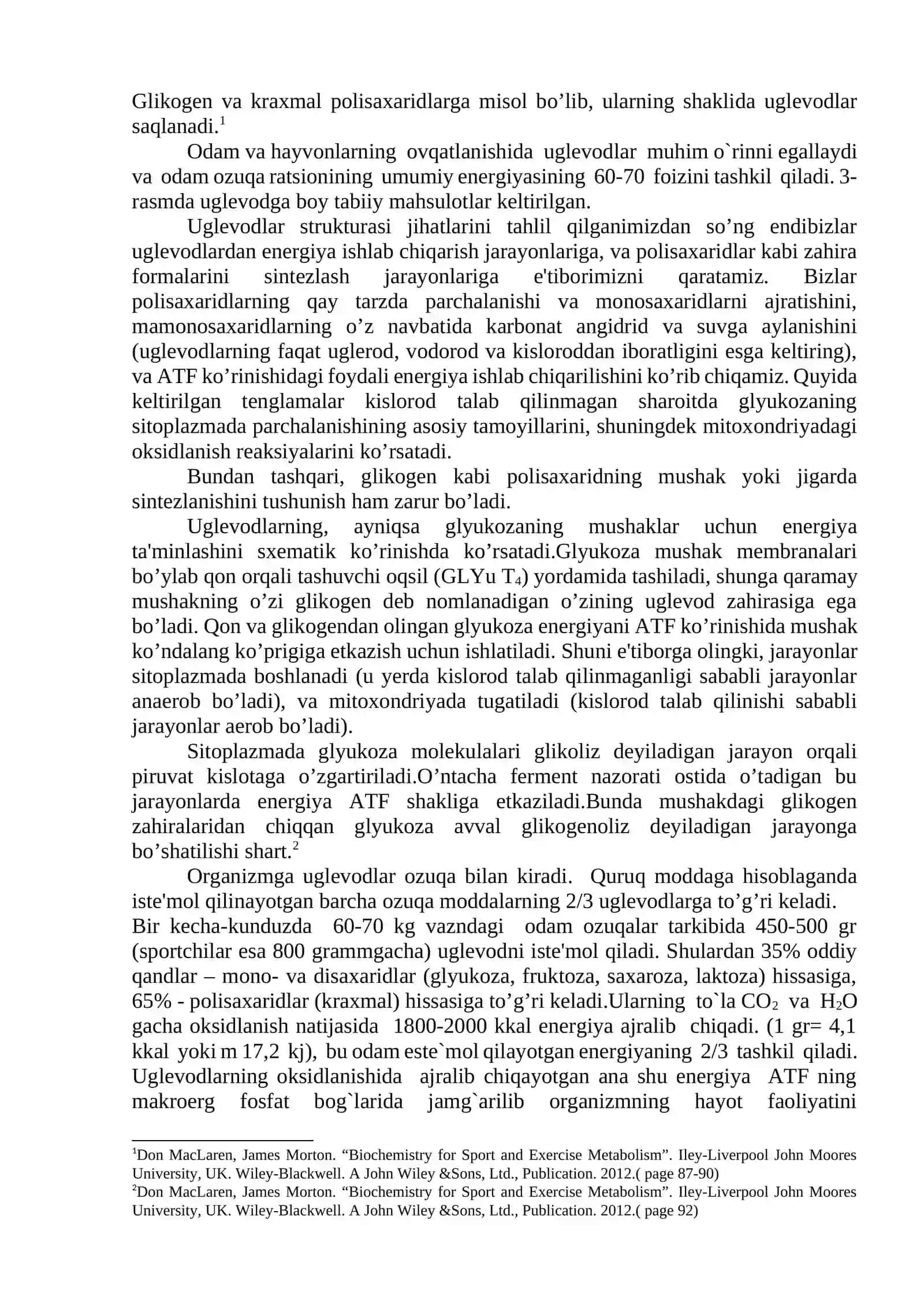 Uglevodlar almashinuvi 4
