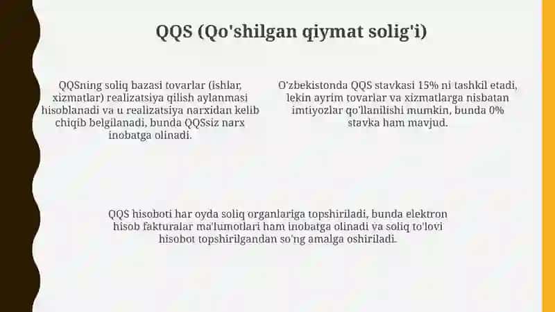 Savdo va umumiy ovqatlanish korhonasini soliqqa tortish masalalari 4