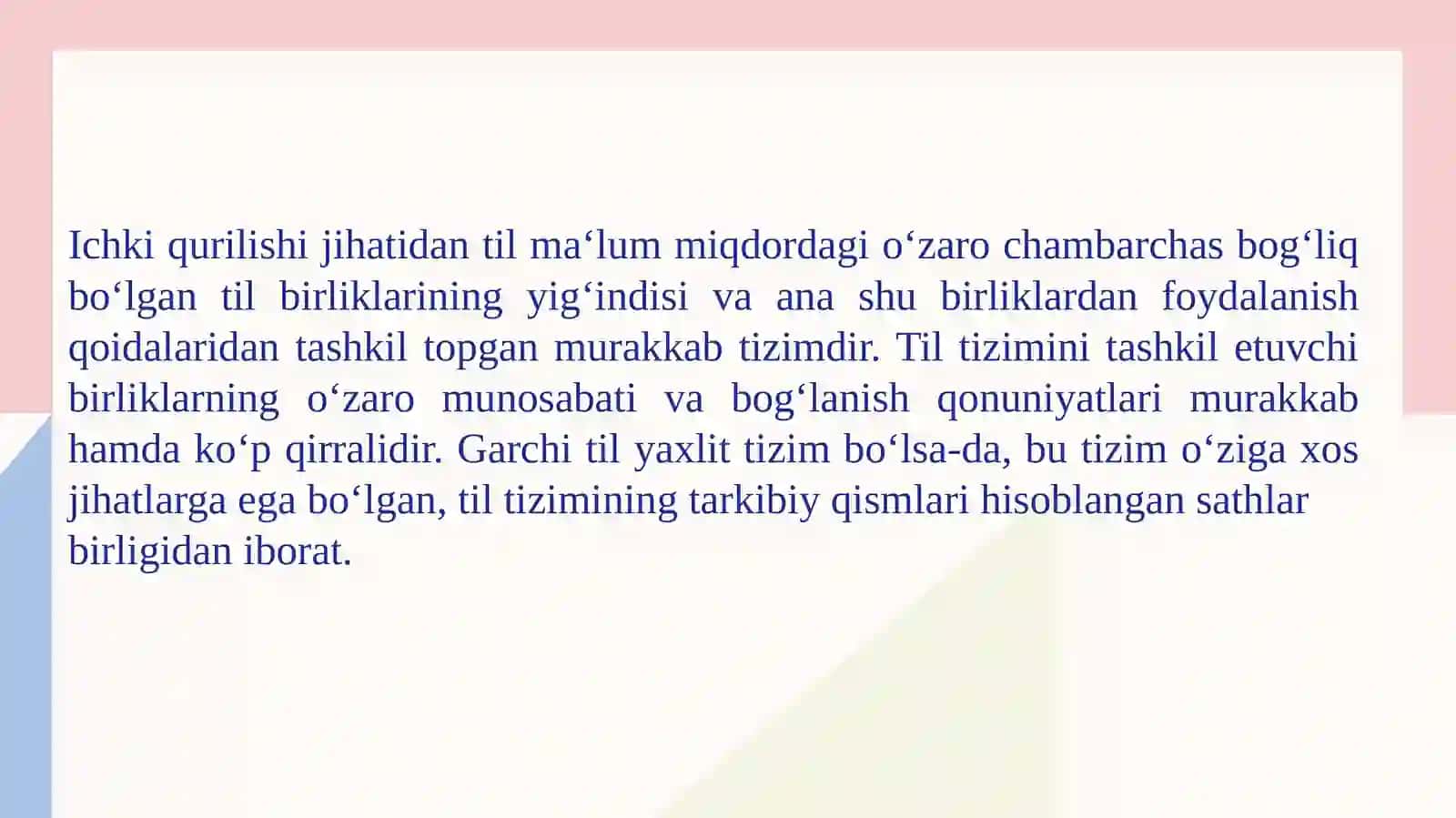 TIL SATHLARI VA SATHLARGA AJRATISH TAMOYILLARI 4