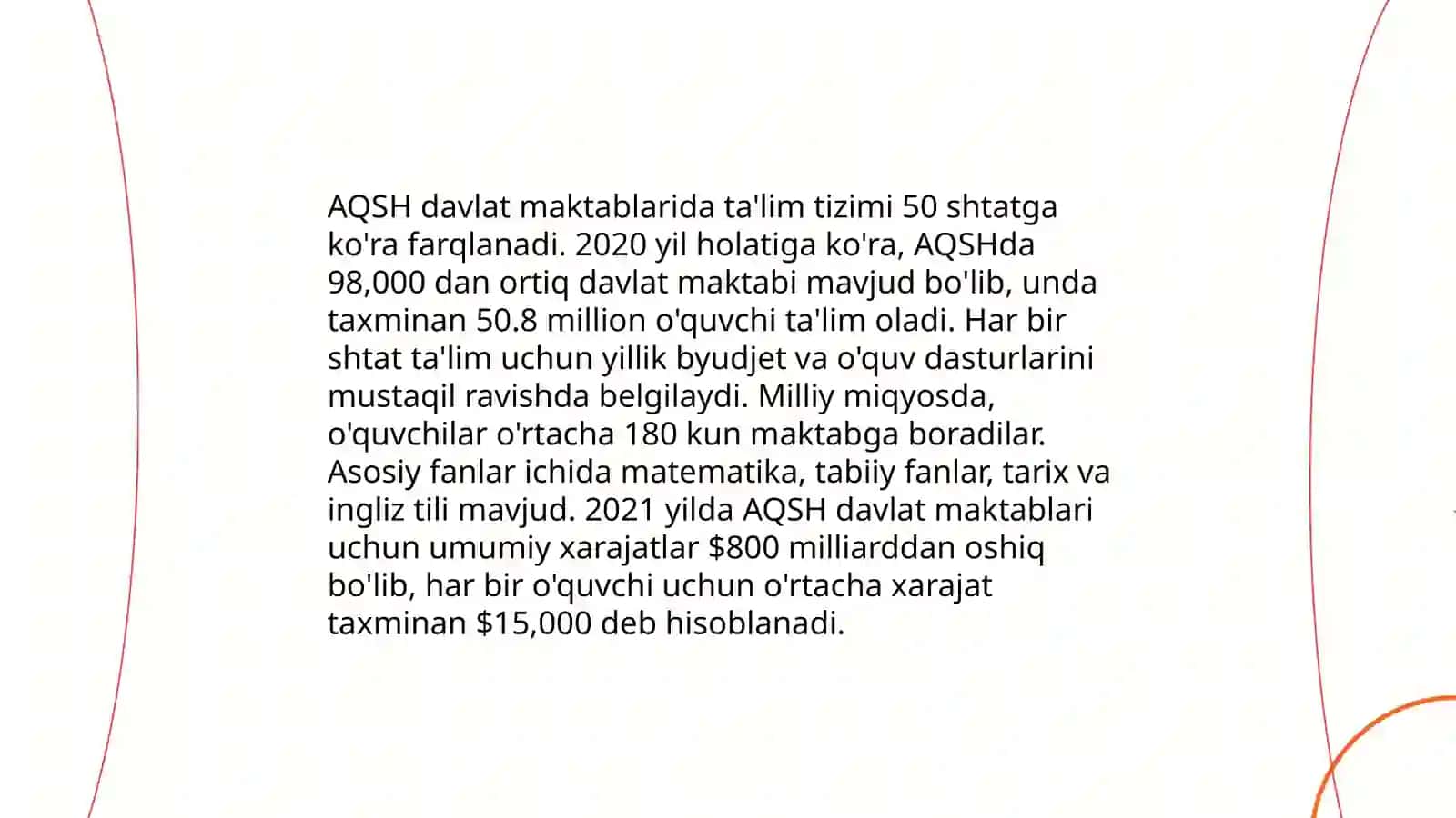 AQSH ta'lim tizimi 4