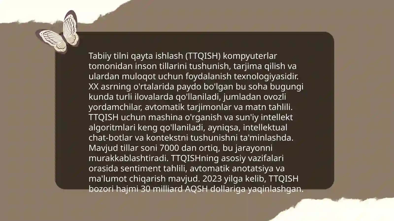 Kompyuter lingvistikasi va lingvistik dasturlash 4