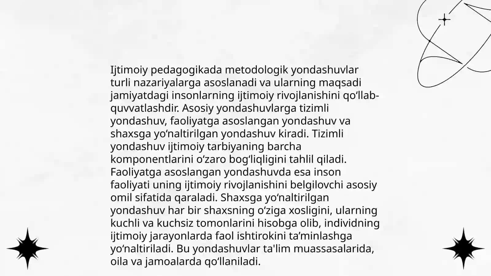 Ijtimoiy pedagogik faoliyat metodikasi va texnologiyalari 4