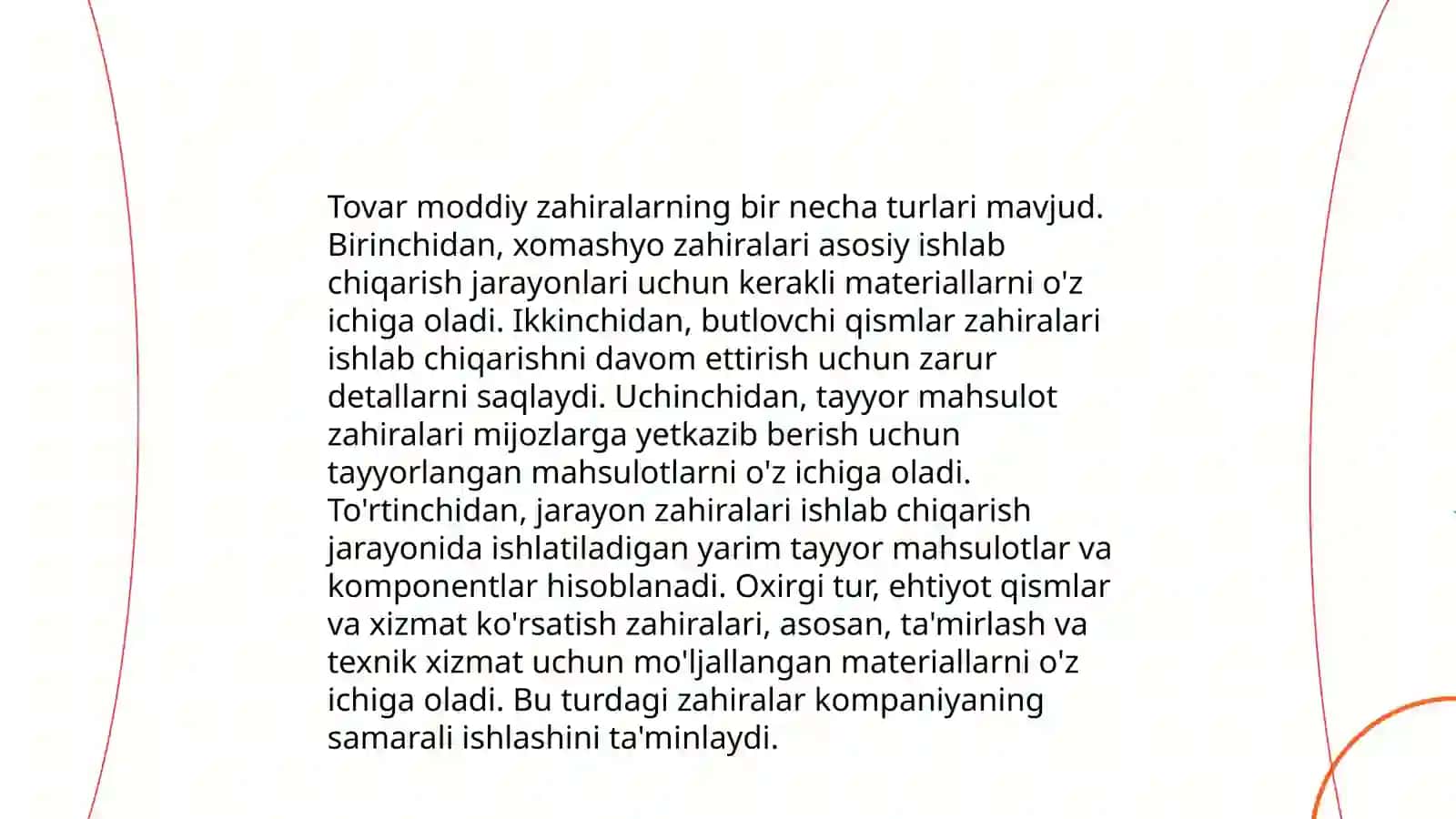 Byudjet tashkilotlarida tovar moddiy zahiralar hisobi 4