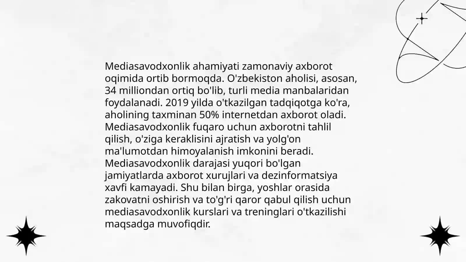Media muhiti va mediasavodxonligi 4