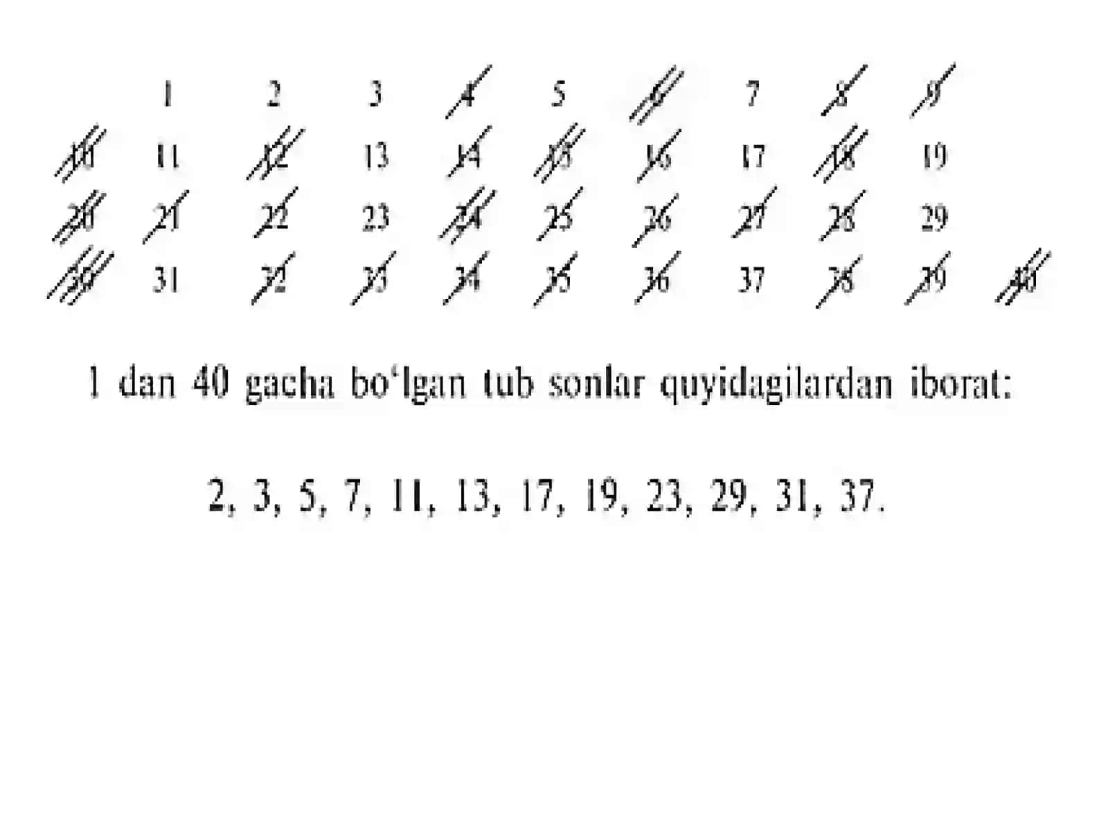 Tubvamurakkabsonlar, ularning xossalari EKUB va EKUK 4