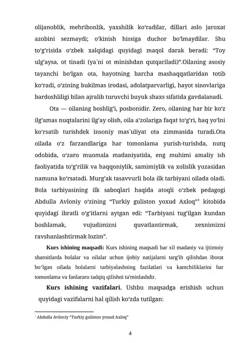 “Oilada farzand tarbiyasida yetti fazilat va yetti noqislik” 4