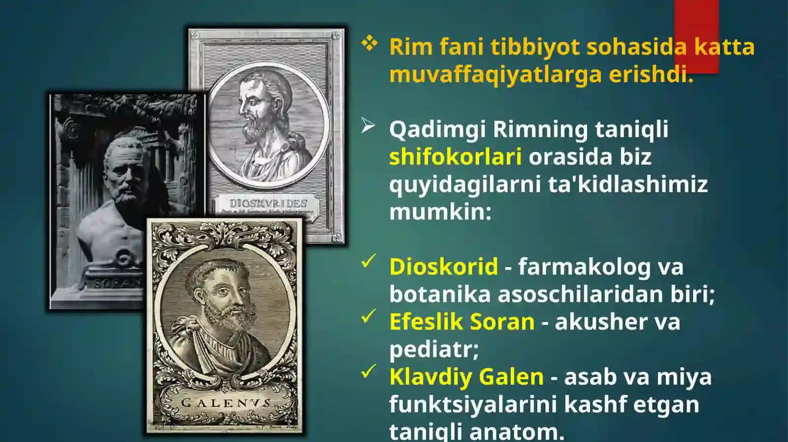 QADIMGI RIMDA ILMIY BILIMLARNING RIVOJLANISHI 4