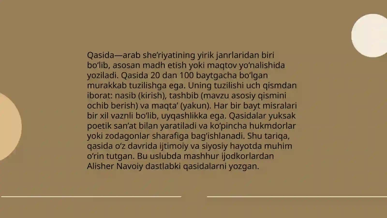 Arab adabiyotida qasida janri 4