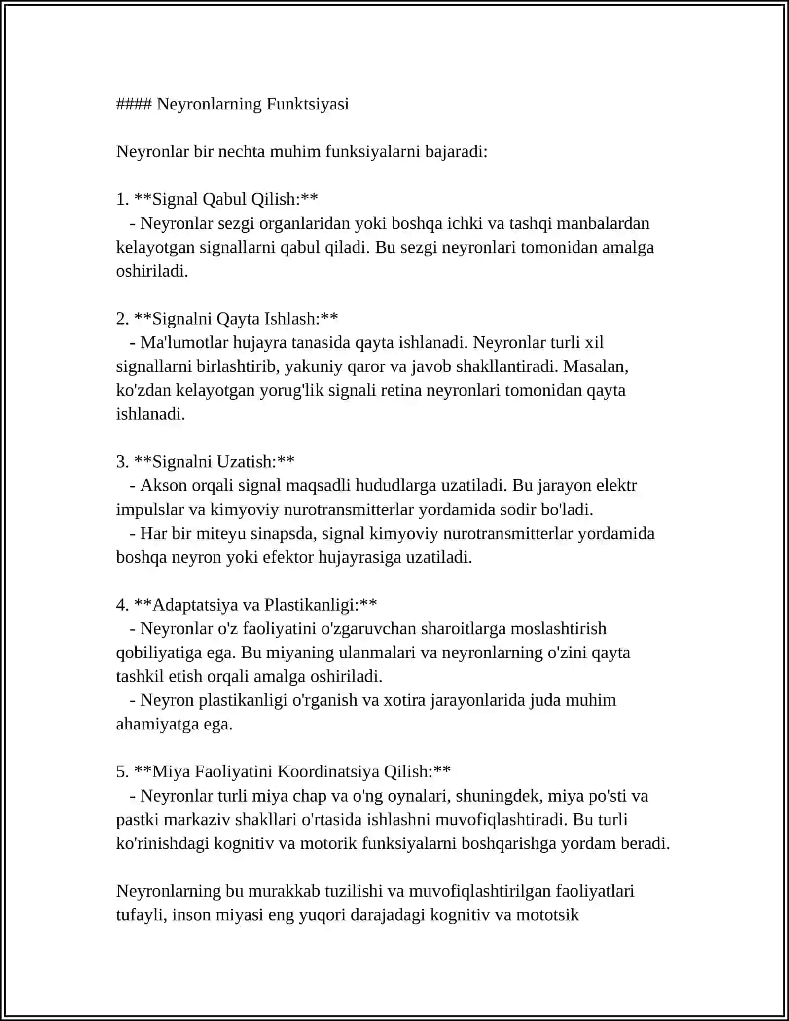 NERV TOLALARI FIZIOLOGIYASI 4