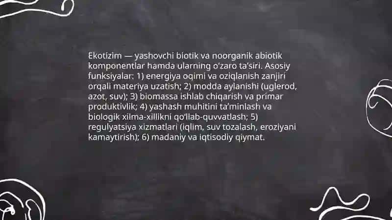 Yovvoyi tabiatni oʻrganish 4