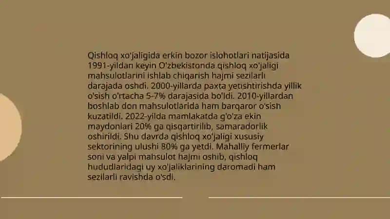Qozogʻistonda agrar siyosat rivojlanishi 4