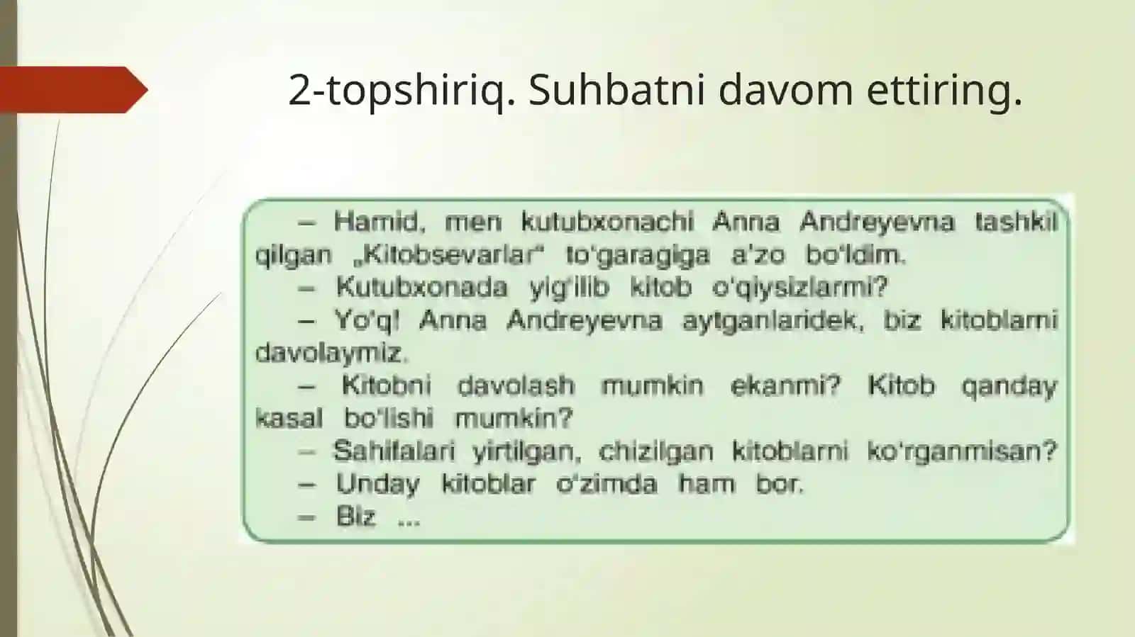 Hajm-o‘lchovnibildiruvchisifatlarningqo‘llanishi(2-3-darslar) 4