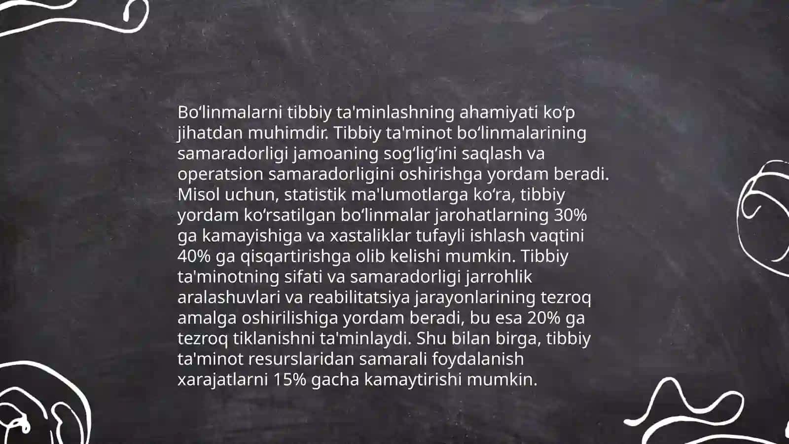 Boʻlinmalar jangovor tayyorgarligini tibbiy ta'minlash 4