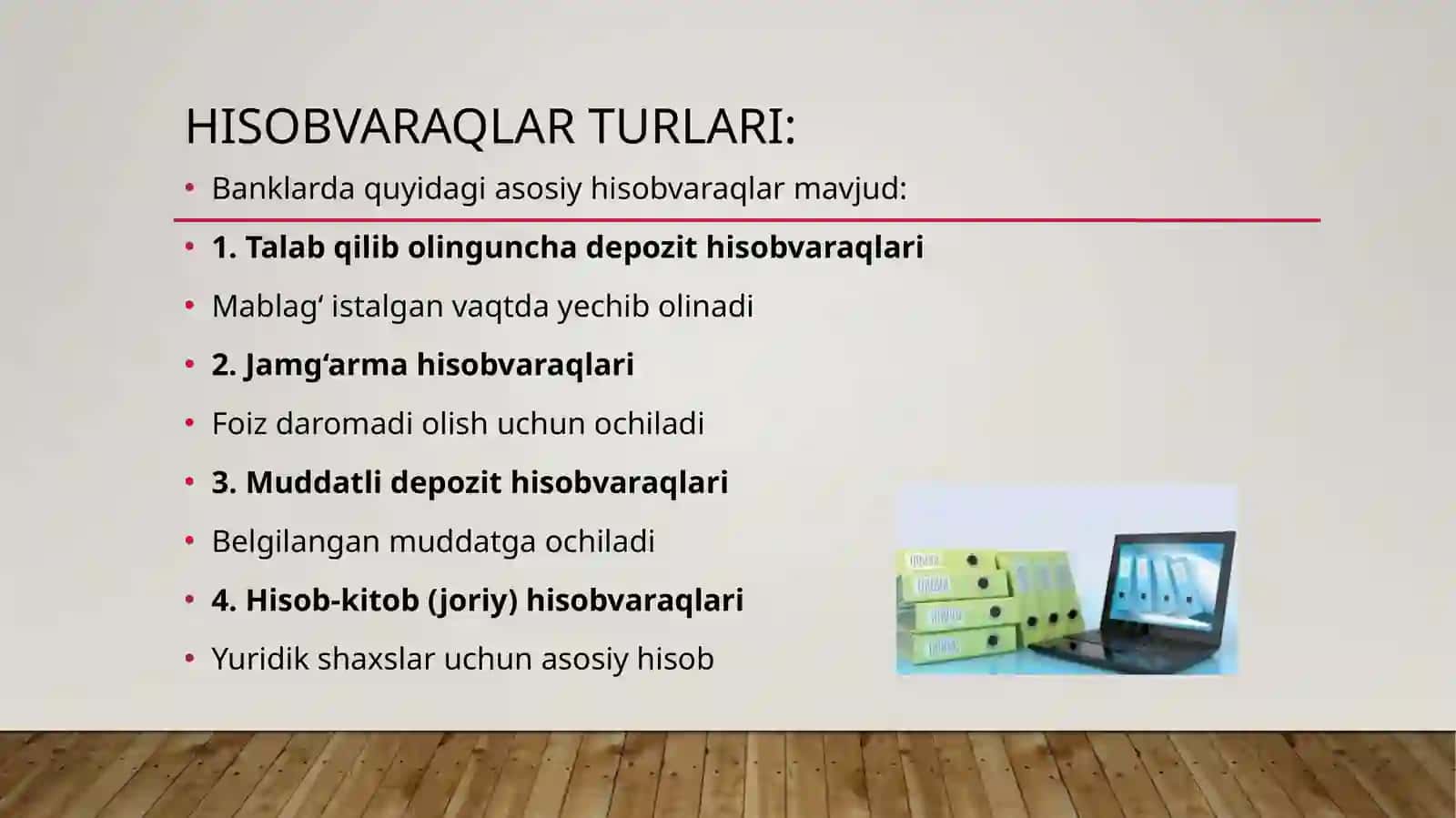 mijozlarga hisobvaraqa ochish,yopish va qayta rasmiylashtirish tartibi 4