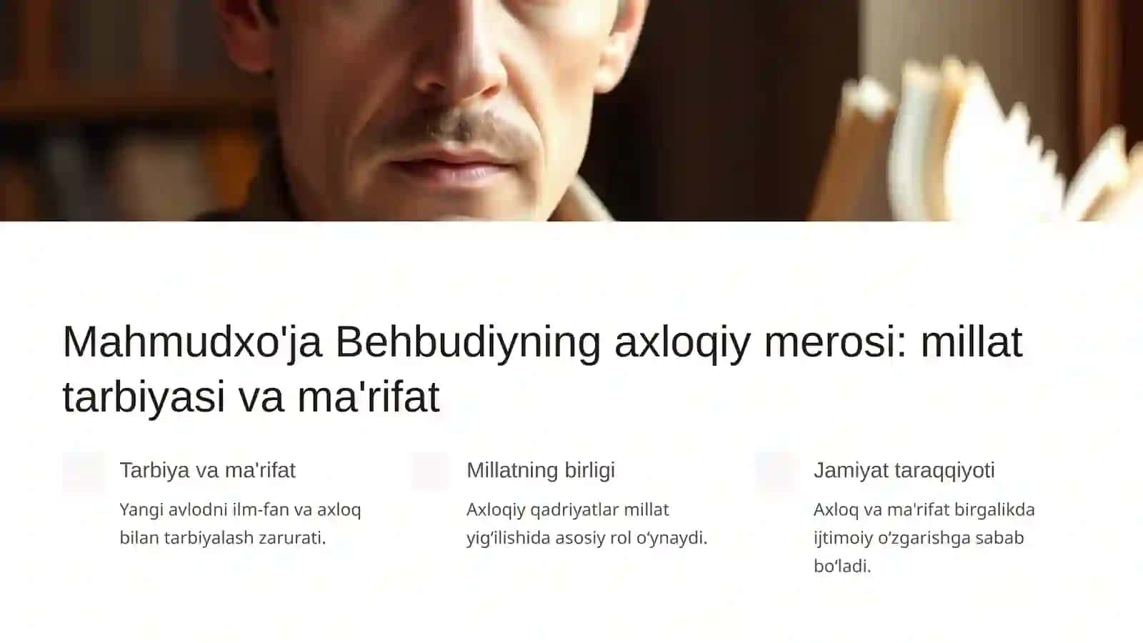 Jadid mutafakkirlarining axloqiy qarashlari 4