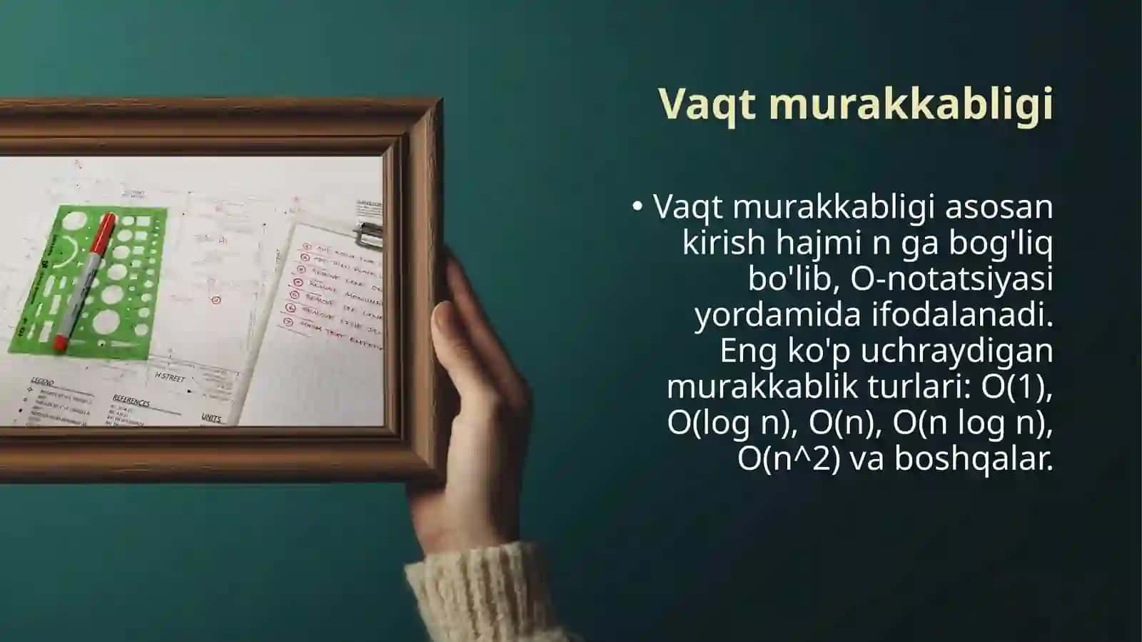 Dasturlar murakkabligini tahlili 4