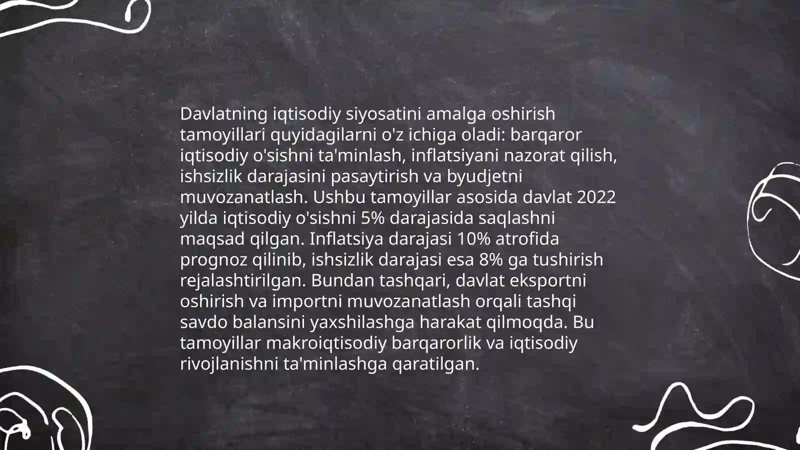 Davlatning iqtisodiy siyosatini amalga oshirish mexanizmi 4