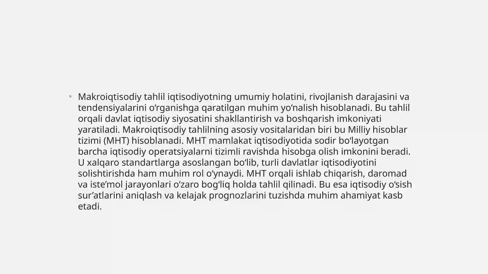 Makroiqtisodiy tahlilda MHTdan foydalanish 4