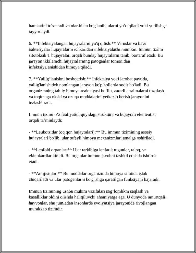 O'SMADAN HIMOYALANISHNING IMMUNE MEXANIZMLARI 4