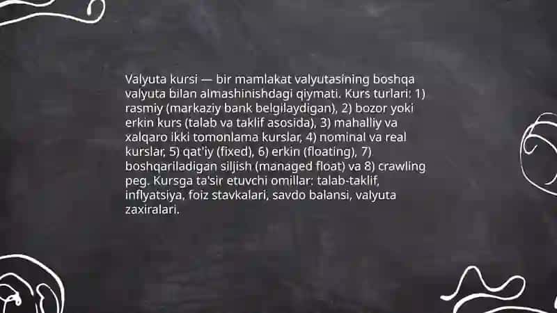 Valyuta bozori 4