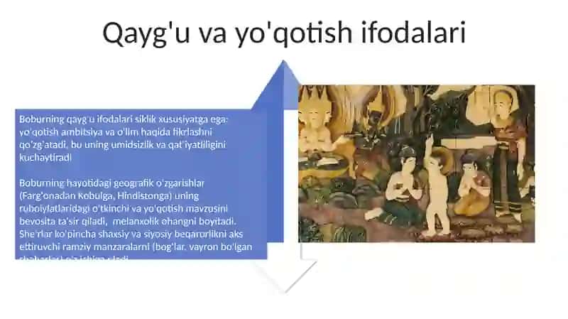 Bobur ruboiylatida muallif hayoti 4