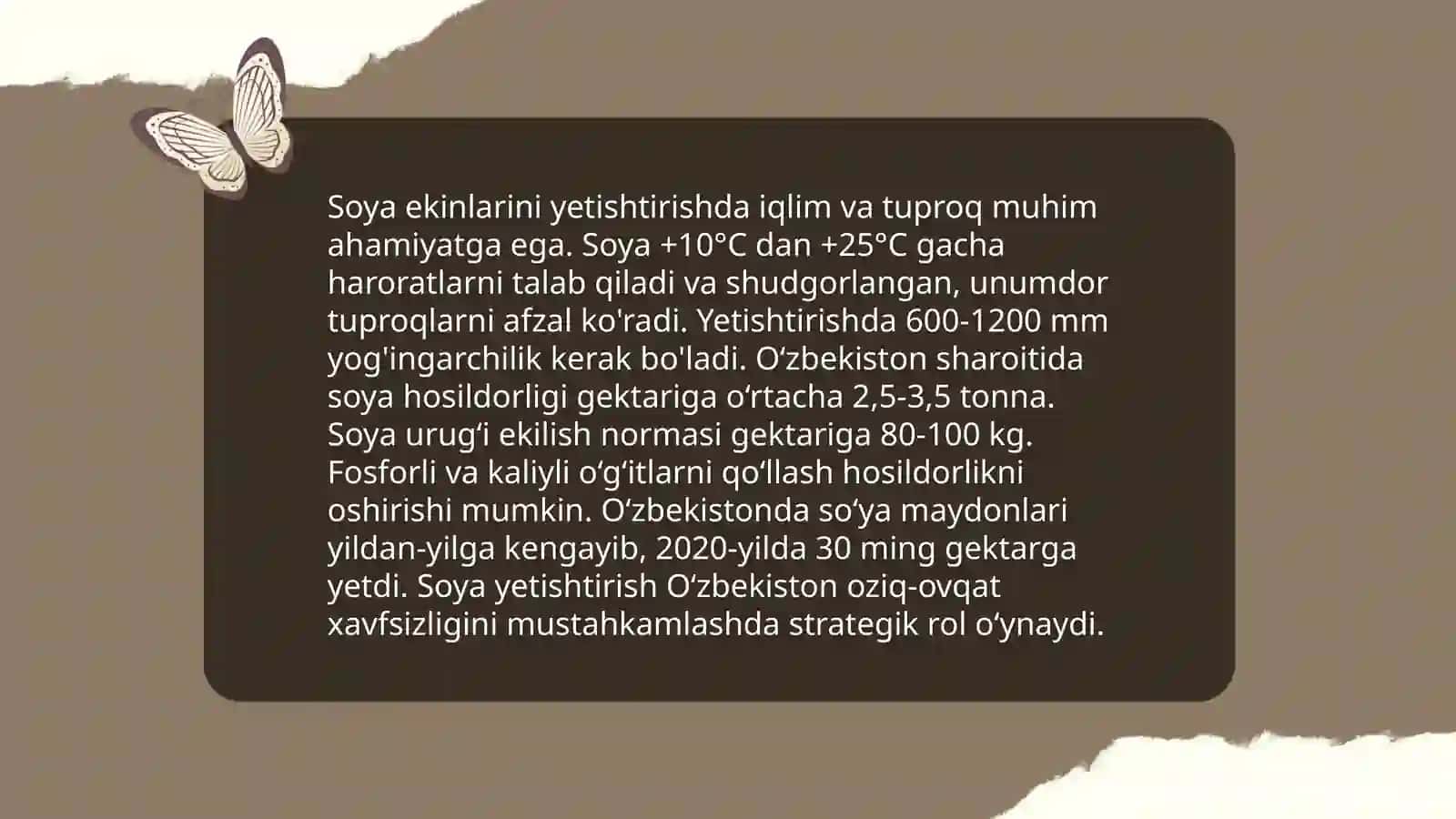 Soya mahsulotlarini ishlab chiqarish texnologiyasi 4