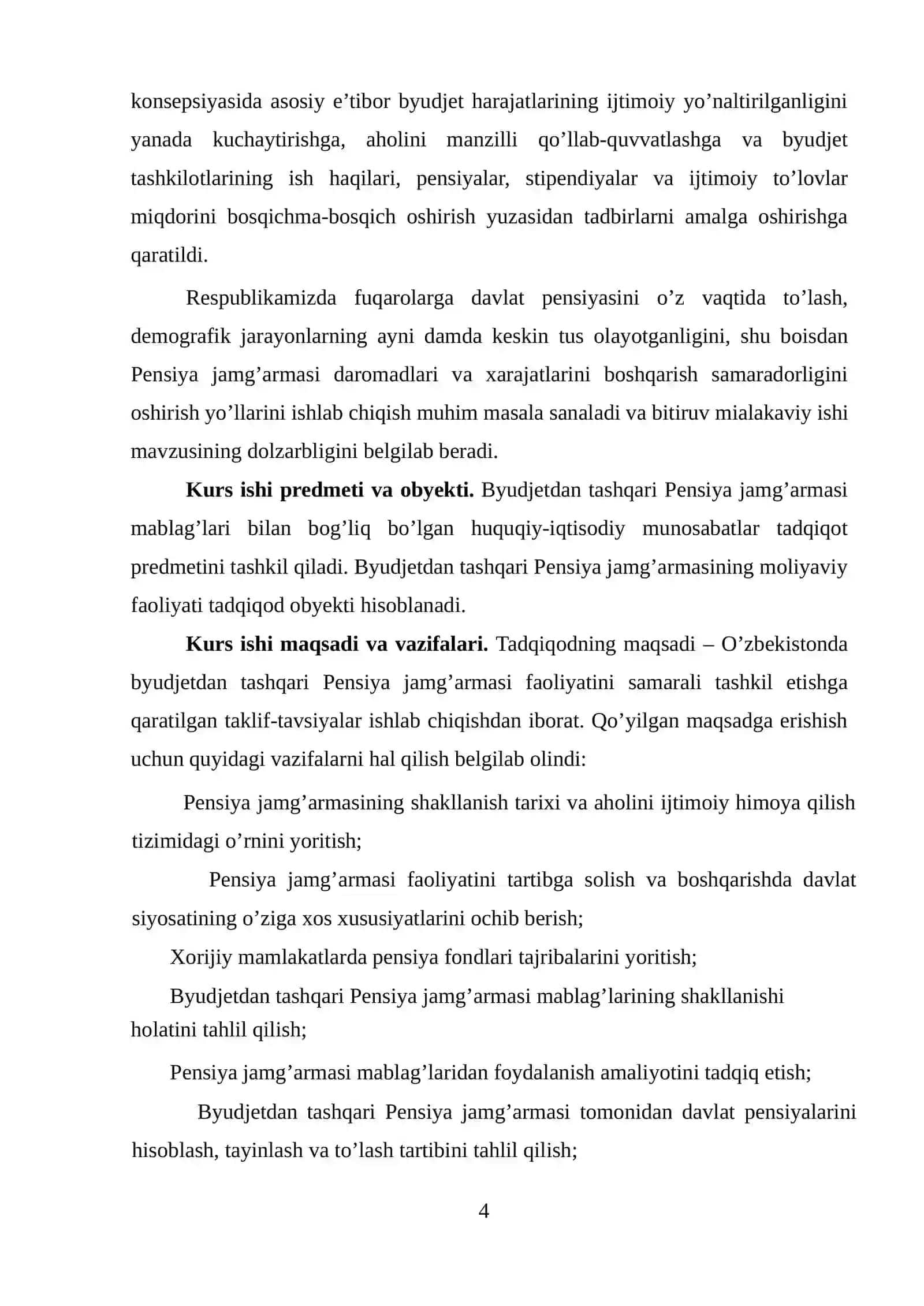 PENSIYA JAMGʻARMASI BARQARORLIGINI TA’MINLASH MUAMMOLARI VA YECHIMLARI 4