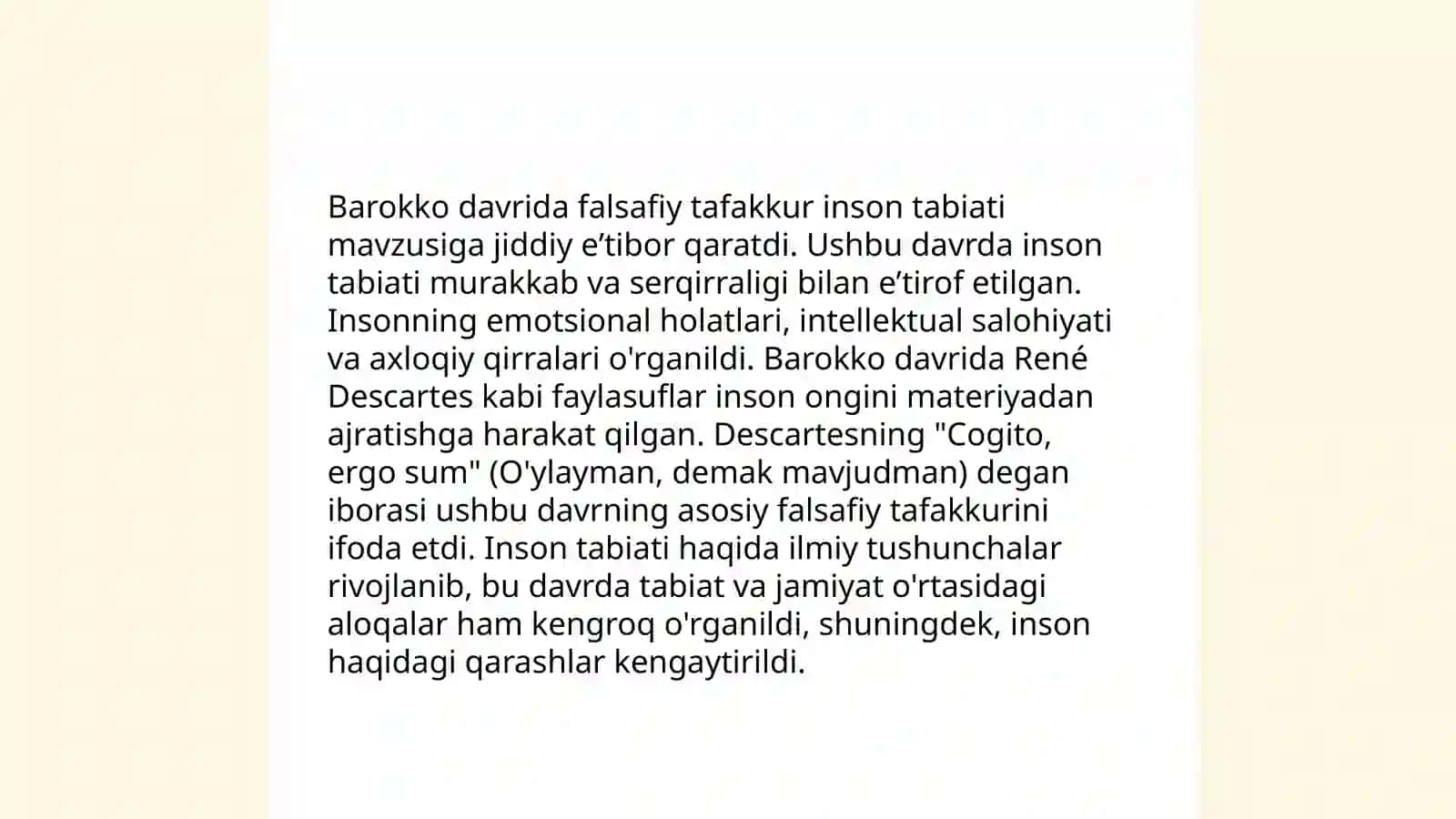 Barokko estetikasining ijtimoiy-falsafiy asoslari 4