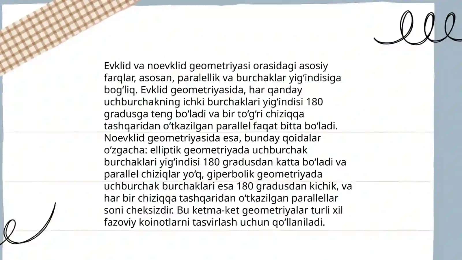 Noevklid geometriya 4