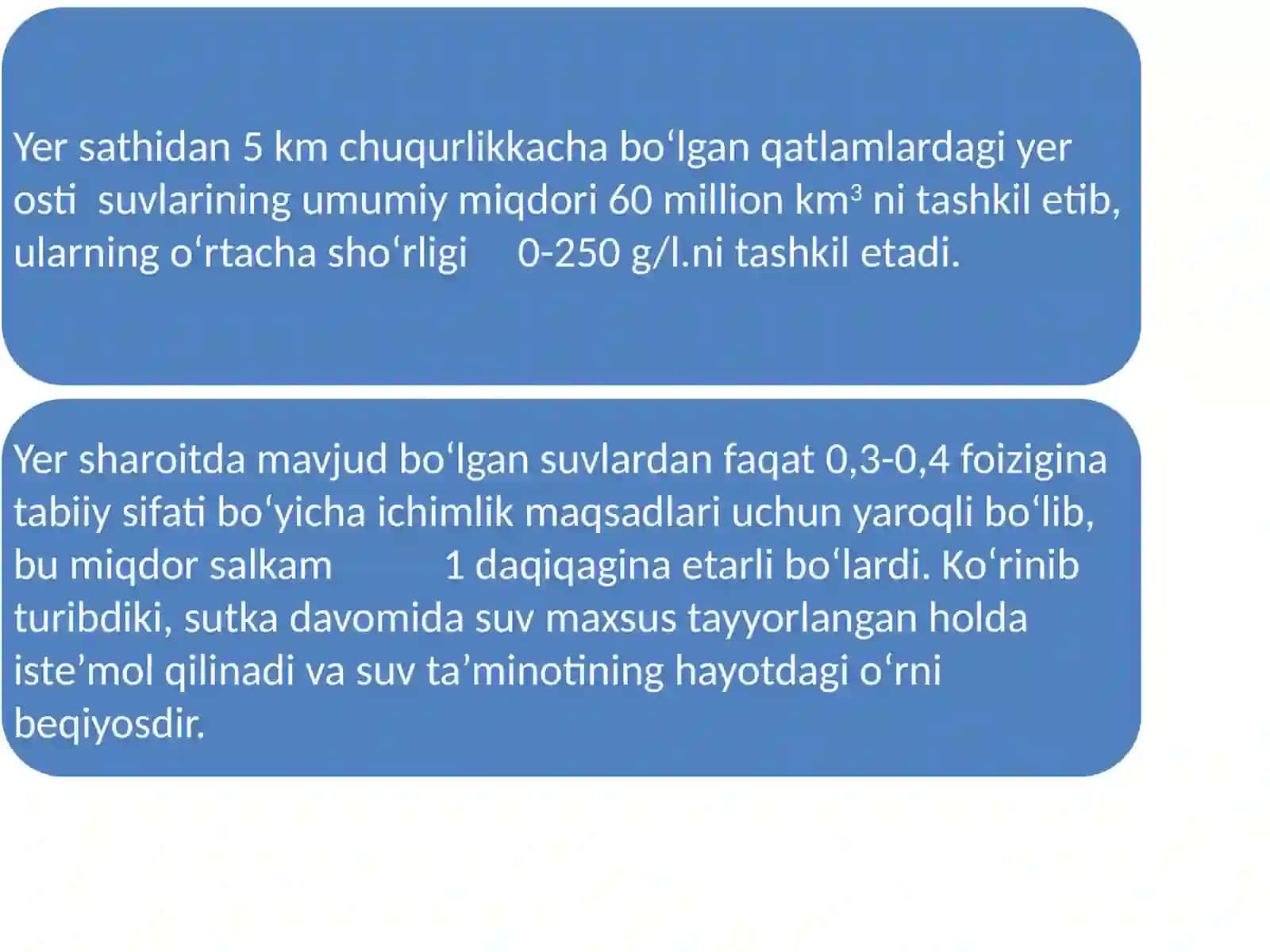 Suv ta’minotida yer osti suv manbasidan foydalanish 4