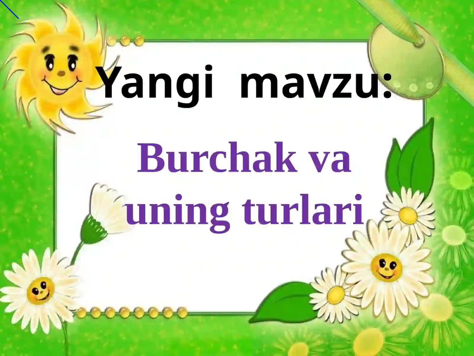 Burchak va uning turlari 4