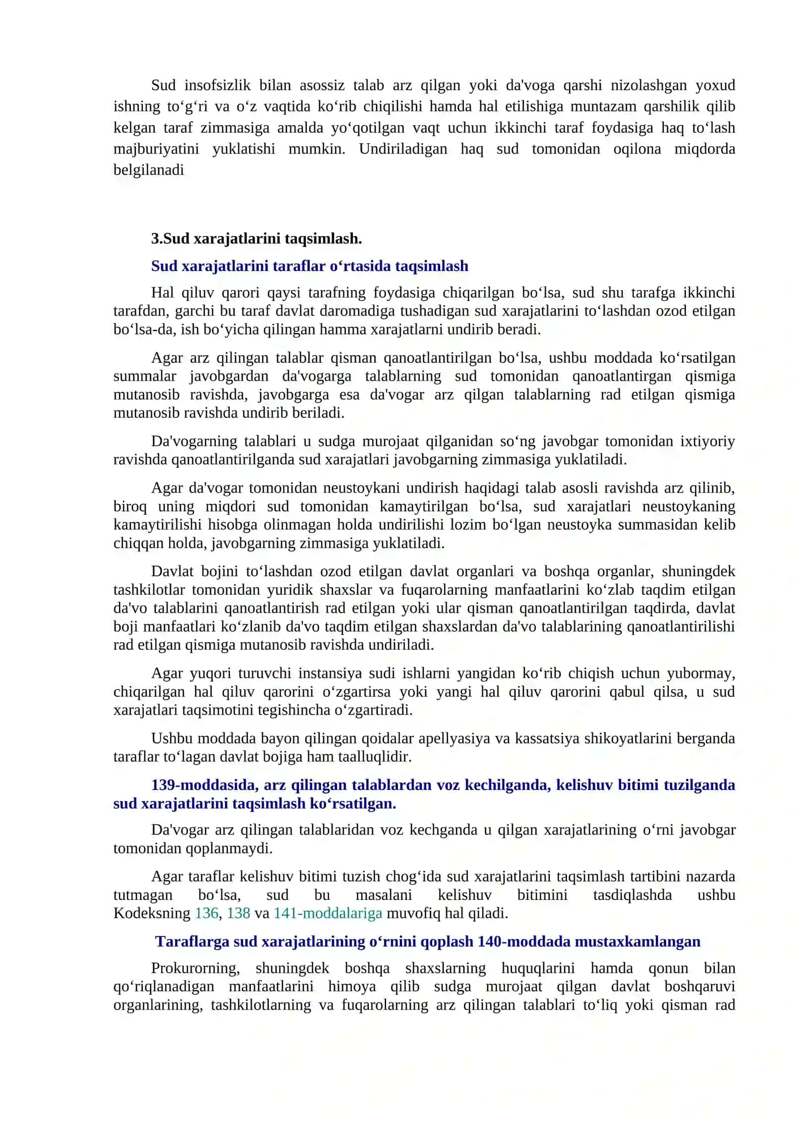 10-mavzu. Sud xarajatlari. Protsessual majburlov choralari 4