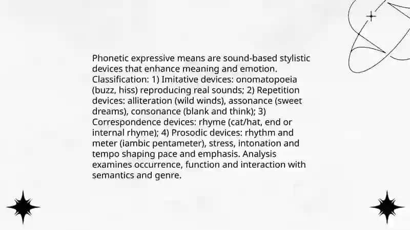 Phonetic Stylistic 4