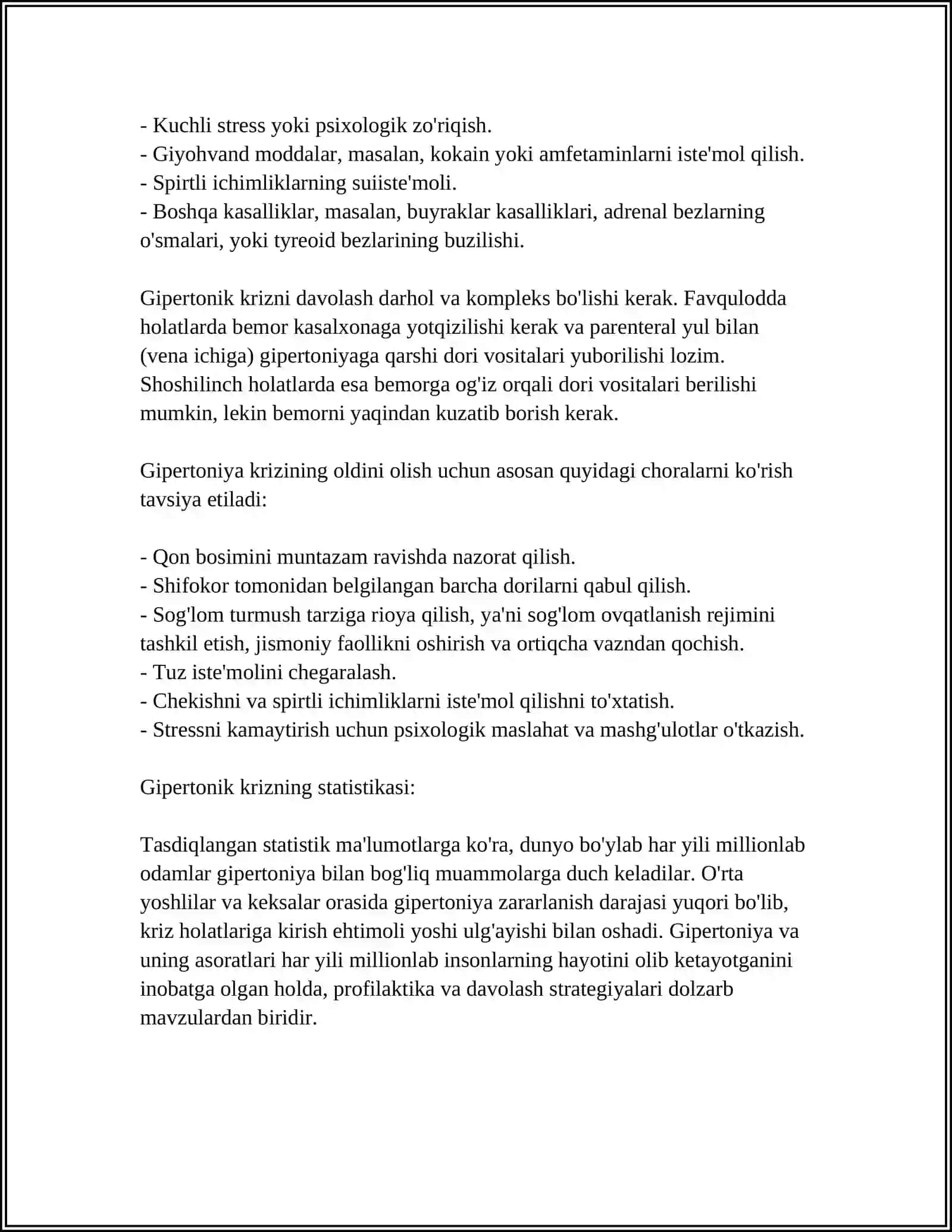 GIPERTONIK KRIZDA ISHLATILADIGAN DORI VOSITALAR 4