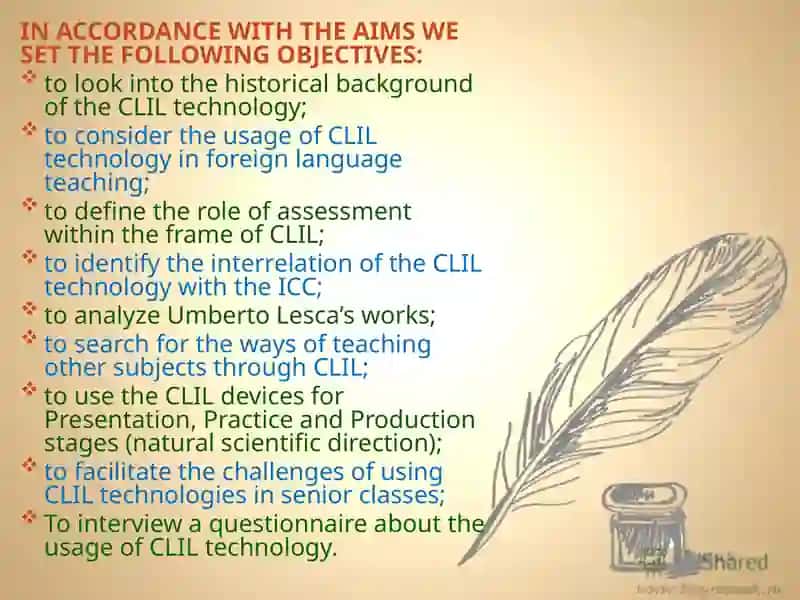 CLIL Technology in Education 4