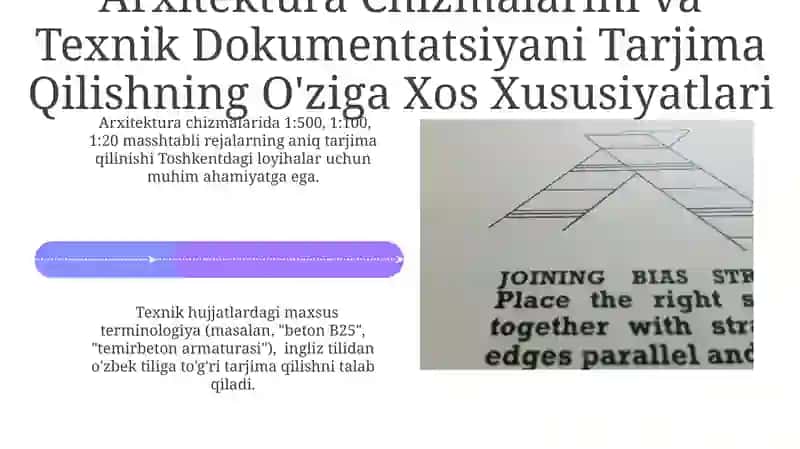 Arxitektura va qurilish sohasiga doir matnlar tarjimasi 4