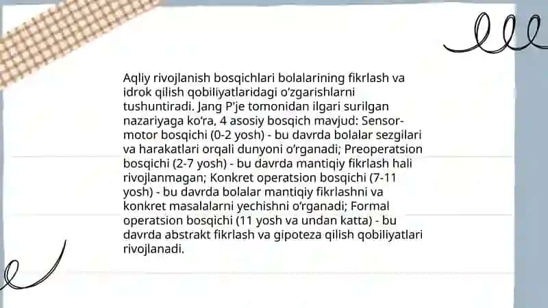 Biologik rivojlanishning umumiy qonunyatlari 4
