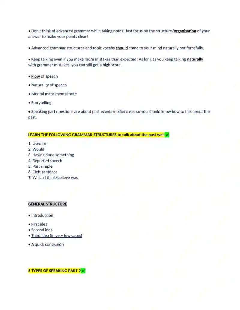 ADVANCED GRAMMAR STRUCTURES 4