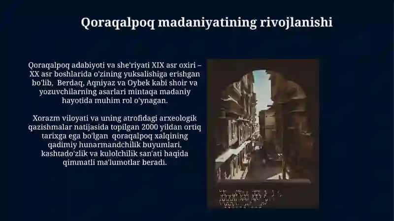 Qoraqolpog'iston Respublikasi tarixi haqida 4