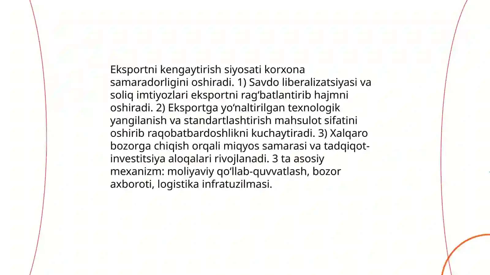 Korxonalar ishlab chiqarish samaradorligini oshirish 4