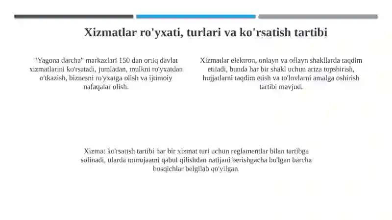 Yagona darcha tizimi 4