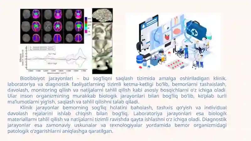 Biotibbiy jarayonlarning dasturiy asoslari va ularning elementlari nanotechnologiya 4
