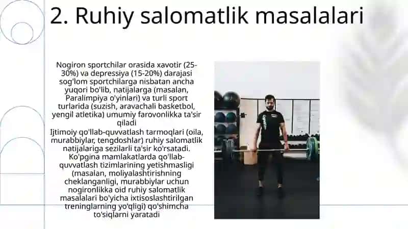 Imkonıyatı cheklanganlar psıhalogıyası va sport 4