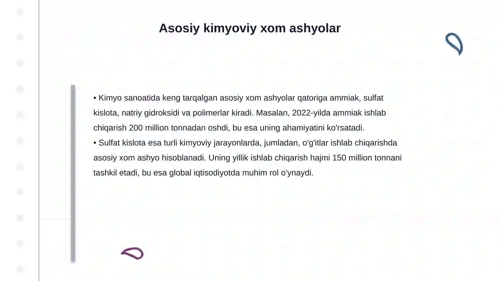 Kimyoviy ishlab chiqarish xom ashyosi 4